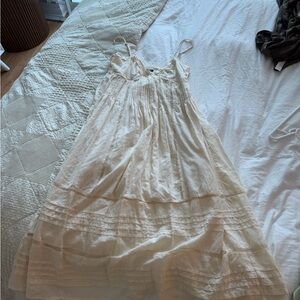 J. Crew Cream Maxi Dress